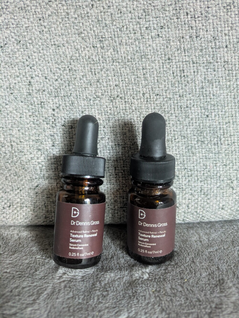 Dr. Dennis Gross Texture Renewal Serum - Brown Dropper Bottle (Set of 2)